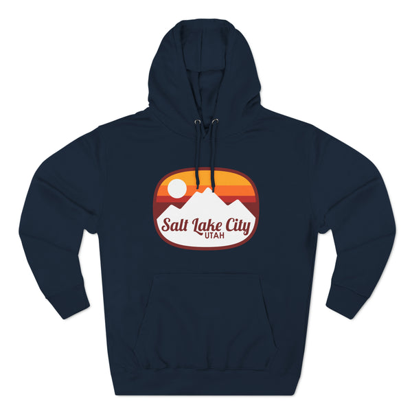 Premium Salt Lake City, Utah Hoodie - Retro Unisex Salt Lake City Sweatshirt