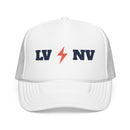 Las Vegas, Nevada Retro Trucker Hat - Lightning Foam Cap-5