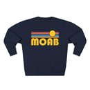 Premium Moab, Utah Retro Sun Graphic Sweatshirt-6