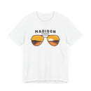 Madison, Wisconsin T Shirt - Sunglasses Lake Graphic Tee-6