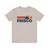 Retro Frisco, Colorado T-shirt, Mountain Tee, Vintage Frisco Unisex Jersey Shirt, Outdoor Hiking Apparel