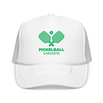 Kids Sarasota, Florida Pickleball Trucker Hat - Youth Cap
