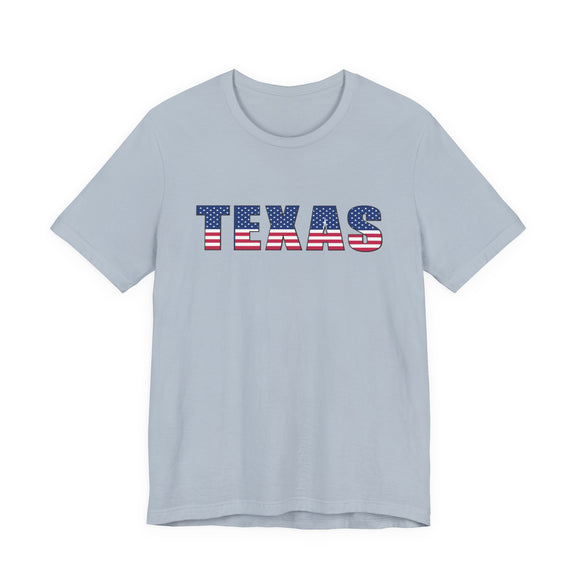 Texas T-shirt - Patriotic USA Stars Stripes Shirt