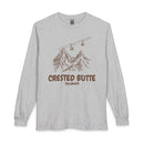 Crested Butte, Colorado Long Sleeve T-Shirt - Ski Mountain Gondola-2