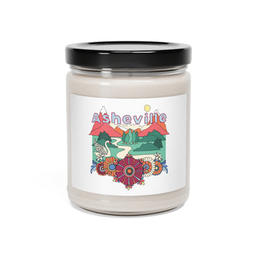 Asheville, North Carolina Candle - Scented Soy Asheville Candle, 9oz