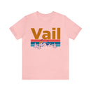 Vail, Colorado Shirt - Mountain Sunset Unisex Vail T-Shirt-10