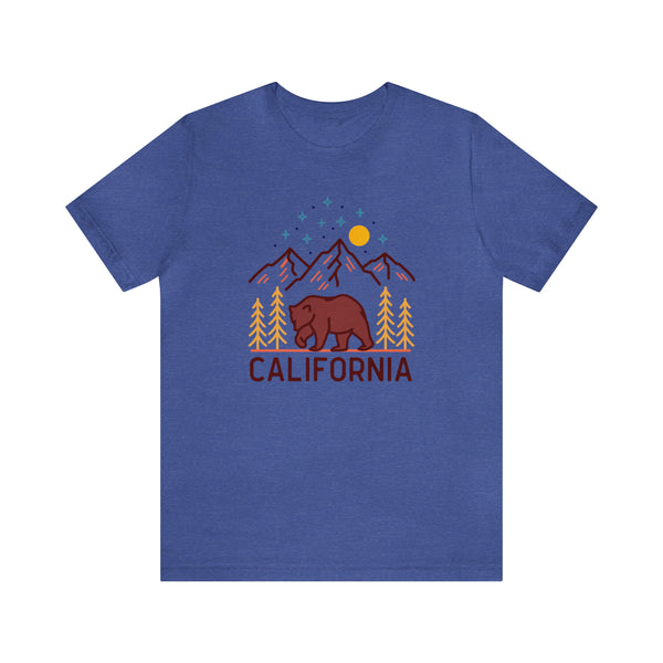 California T-Shirt - Retro Unisex California Shirt