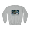 Crested Butte, Colorado Youth Sweatshirt - Unisex Kid's Crested Butte Crewneck Sweatshirt