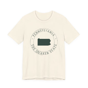Buy natural Pennsylvania T-Shirt — State Graphic Tee