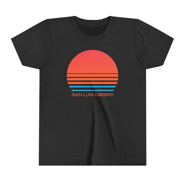 San Luis Obispo, California Youth Shirt - Retro 80s San Luis Obispo Kid's T-Shirt