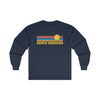 North Carolina Long Sleeve Shirt - Retro Unisex Shirt