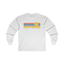 North Carolina Long Sleeve Shirt - Retro Unisex Shirt-2
