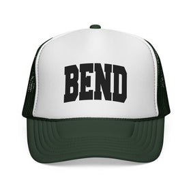Buy dark-green Bend, Oregon Collegiate Style Trucker Hat