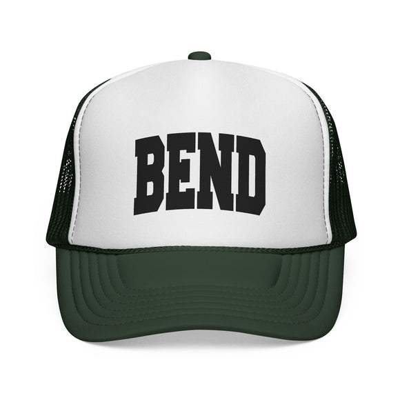 Bend, Oregon Collegiate Style Trucker Hat