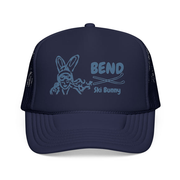 Bend, Oregon Ski Bunny Trucker Hat