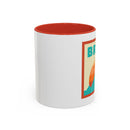 Breckenridge, Colorado Retro Ombre Sun Mountain Coffee Mug 11 oz, Breckenridge, Colorado Nature Lover Gift, Mountain Enthusiast Mug-2