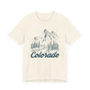 Colorado Graphic Tee - Mountain Illustration Colorado T Shirt