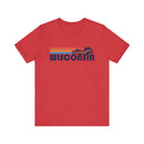 Wisconsin T Shirt - Retro Jetski PWC Graphic Wisconsin Tee-5