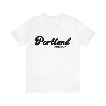 Buy white Portland, Oregon T-Shirt - Retro Unisex Portland Shirt