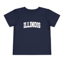 Illinois Toddler Graphic Tee - Kids Illinois Vacation T-Shirt-3