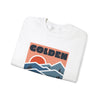 Golden, Colorado Sweatshirt Retro Mountains, Golden Unisex Graphic Crewneck