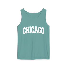 Chicago, Illinois Tank Top Unisex | Comfort Colors - 100% Cotton - 0