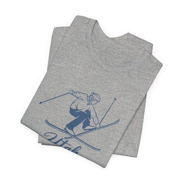 Utah T Shirt - Vintage Ski Graphic Utah Tee