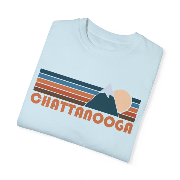 Chattanooga, Tennessee Graphic Tee, Comfort Colors Retro Unisex Chattanooga T shirt, Mountain Adventure Shirt