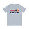 Retro Frisco, Colorado T-shirt, Mountain Tee, Vintage Frisco Unisex Jersey Shirt, Outdoor Hiking Apparel