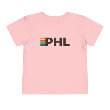 Buy pink Philadelphia, Pennsylvania Toddler Tee - PHL Kids T Shirt