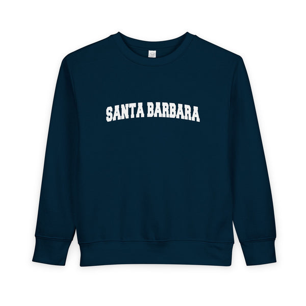 Santa Barbara, California Sweatshirt - Santa Barbara Toddler Crewneck Sweatshirt