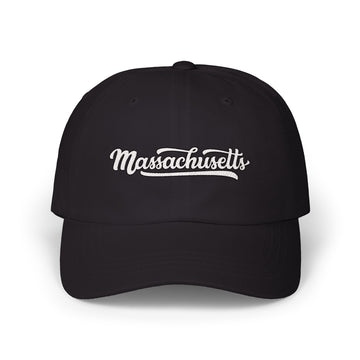 Massachusetts Dad Hat - Embroidered Massachusetts Classic Dad Cap - 0
