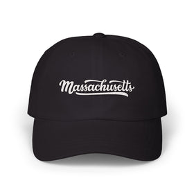 Massachusetts Dad Hat - Embroidered Massachusetts Classic Dad Cap