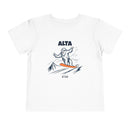 Alta, Utah Yeti Snowboard Toddler Tee-2