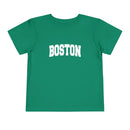 Boston, Massachusetts Toddler Graphic Tee - Kids Boston Vacation Shirt-1