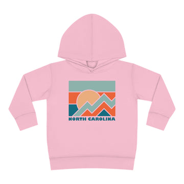 Buy pink North Carolina Toddler Hoodie - Unisex North Carolina Toddler Sweatshirt