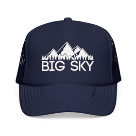 Big Sky, Montana Trucker Hat - Big Sky Cap