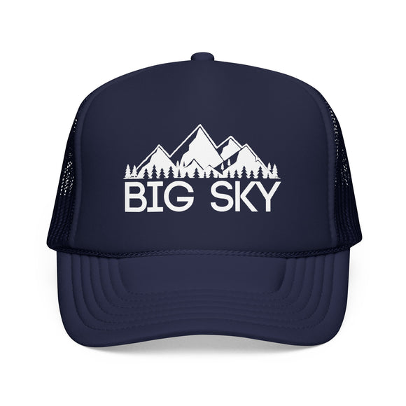 Big Sky, Montana Trucker Hat - Big Sky Cap