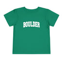 Boulder, Colorado Toddler Graphic Tee - Kids Boulder Vacation T-Shirt-1