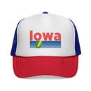 Iowa Retro Corn and Farm Trucker Hat-1