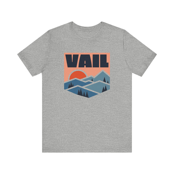 Vail, Colorado T Shirt - Retro Graphic Tee