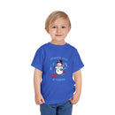 Jackson Hole, Wyoming Toddler Skiing Snowman Graphic Tee - Kids Jackson Hole T-Shirt-13