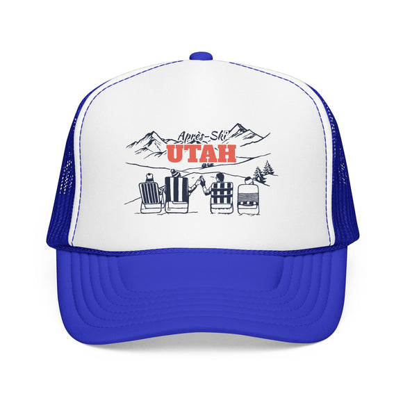Utah Après-ski Trucker Hat — Foam Mesh Cap