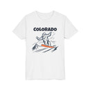 Colorado Yeti Snowboard Youth Tee - Kids Skiing Shirt-2