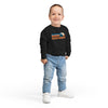 California Toddler Sweatshirt - Retro Mountain California Toddler Crewneck Sweatshirt