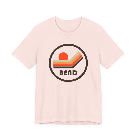 Bend, Oregon T-Shirt - Sunset Mountain Graphic Tee