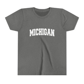 Michigan Youth Graphic Tee - Kids T Shirt