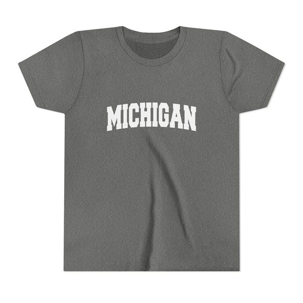 Michigan Youth Graphic Tee - Kids T Shirt