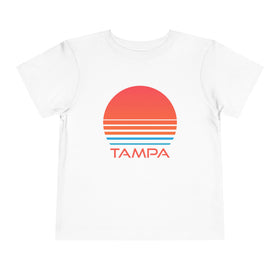 Tampa, Florida Toddler T-Shirt - Retro 80s Toddler Tampa Shirt