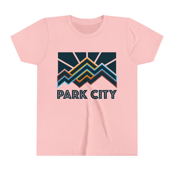 Buy pink Park City, Utah Youth T-Shirt - Kids Park City Shirt